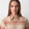 Camisa de cuadros Scarlett con botones Camisa de cuadros Scarlett con botones