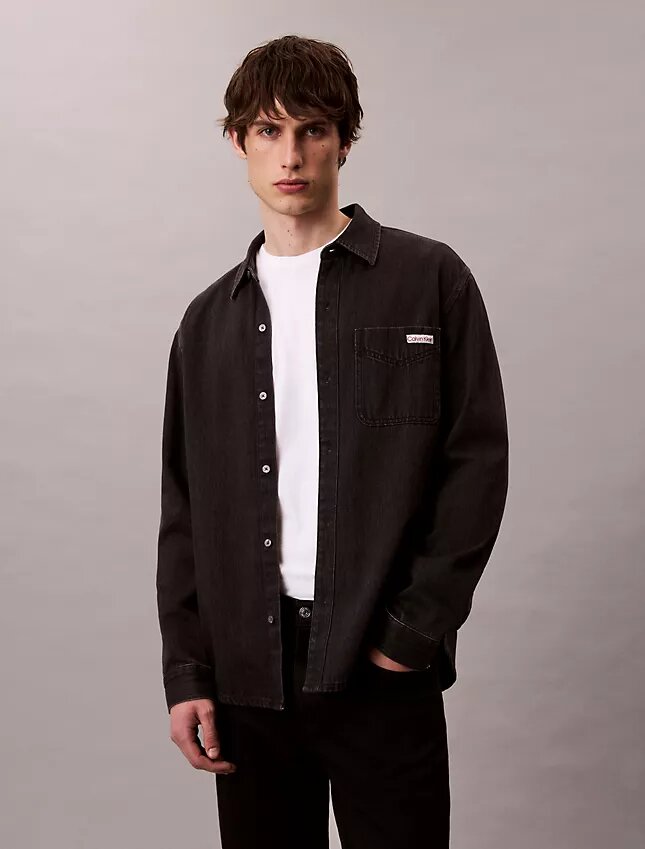 Camisa de Denim clásica Camisa de Denim clásica