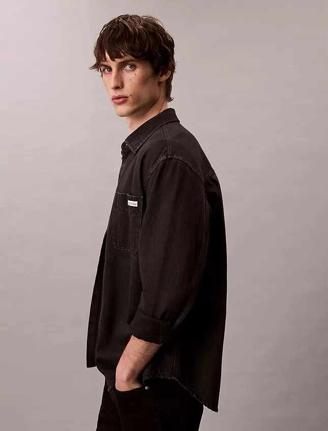 Camisa de Denim clásica Camisa de Denim clásica