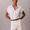 Camisa de lyocell con botones