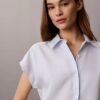 Camisa de lyocell con botones
