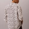 Camisa de lyocell con solapa enrollada y botones