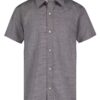 Camisa de manga corta a rayas con botones para niños Camisa de manga corta a rayas con botones para niños