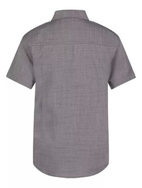 Camisa de manga corta a rayas con botones para niños
