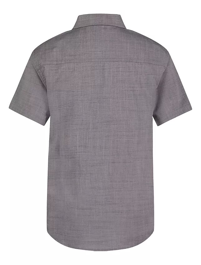 Camisa de manga corta a rayas con botones para niños Camisa de manga corta a rayas con botones para niños