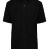 Camisa de niños con rayas texturizadas y botones Camisa de niños con rayas texturizadas y botones