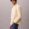 Camisa de popelín lavado con cuello de punta y corte holgado
