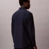 Camisa entallada elástica con botones Camisa entallada elástica con botones