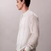 Camisa holgada de algodón y nailon