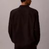 Camisa oversize de mezcla de lino Camisa oversize de mezcla de lino