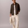 Camisa oversize de sarga lavada Camisa oversize de sarga lavada