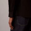 Camisa oversize de sarga lavada Camisa oversize de sarga lavada