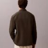 Camisa oversize de sarga lavada Camisa oversize de sarga lavada