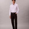 Camisa slim de algodón elástico Supima