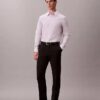Camisa slim de algodón elástico Supima Camisa slim de algodón elástico Supima
