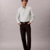Camisa slim de algodón elástico Supima Camisa slim de algodón elástico Supima