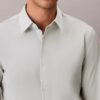 Camisa slim de algodón elástico Supima Camisa slim de algodón elástico Supima