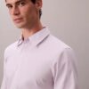 Camisa slim de algodón elástico Supima Camisa slim de algodón elástico Supima
