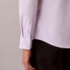 Camisa slim de algodón elástico Supima