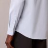 Camisa slim de algodón elástico Supima