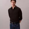 Camisa slim de algodón elástico Supima Camisa slim de algodón elástico Supima