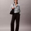 Camisa Utility Shirt holgada estampada con botones Camisa Utility Shirt holgada estampada con botones