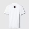 Camiseta ajustada con cuello redondo y aberturas Camiseta ajustada con cuello redondo y aberturas