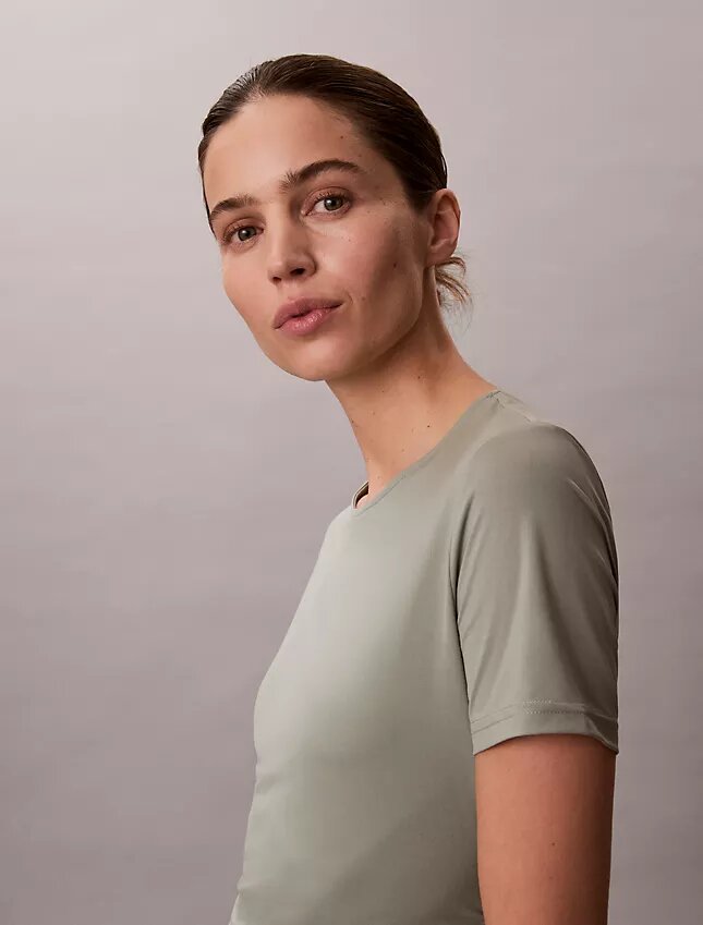 Camiseta ajustada con fruncidos Camiseta ajustada con fruncidos