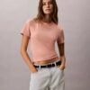 Camiseta ajustada con gráfico del logotipo Camiseta ajustada con gráfico del logotipo