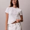 Camiseta ajustada con gráfico del logotipo Camiseta ajustada con gráfico del logotipo