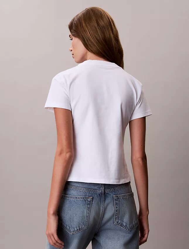 Camiseta ajustada con gráfico del logotipo Camiseta ajustada con gráfico del logotipo