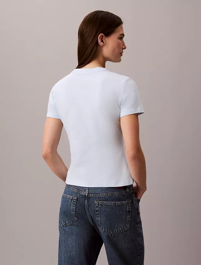 Camiseta ajustada con gráfico del logotipo Camiseta ajustada con gráfico del logotipo