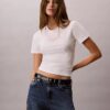 Camiseta ajustada con gráfico del logotipo Camiseta ajustada con gráfico del logotipo