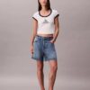 Camiseta ajustada con gráfico del logotipo Monogram Camiseta ajustada con gráfico del logotipo Monogram