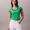 Camiseta ajustada con gráfico del logotipo Monogram Camiseta ajustada con gráfico del logotipo Monogram