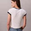 Camiseta ajustada con gráfico del logotipo Monogram Camiseta ajustada con gráfico del logotipo Monogram