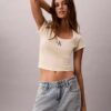 Camiseta ajustada con gráfico Monólogo Camiseta ajustada con gráfico Monólogo