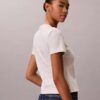 Camiseta ajustada con logotipo en relieve Camiseta ajustada con logotipo en relieve