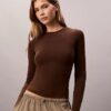 Camiseta ajustada de nailon elástico Camiseta ajustada de nailon elástico