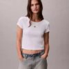 Camiseta ajustada Monologo tejida Camiseta ajustada Monologo tejida