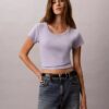 Camiseta ajustada Monologo tejida