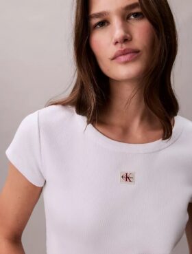 Camiseta ajustada Monologo tejida