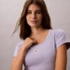 Camiseta ajustada Monologo tejida