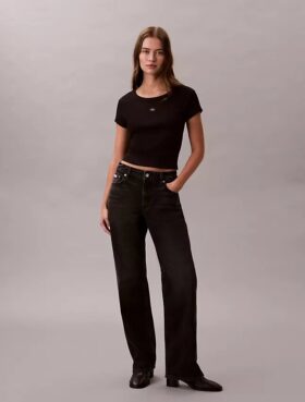 Camiseta ajustada Monologo tejida