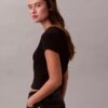 Camiseta ajustada Monologo tejida Camiseta ajustada Monologo tejida