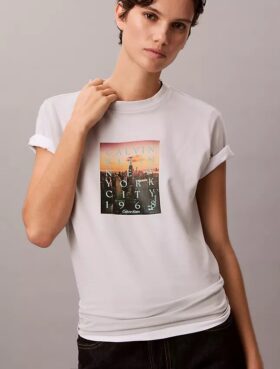Camiseta clásica con el logotipo «City Sunset»