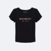 Camiseta clásica con el logotipo de Nueva York para niñas