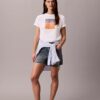 Camiseta clásica con estampado de puesta de sol Camiseta clásica con estampado de puesta de sol