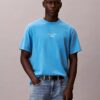 Camiseta clásica con estampado gráfico y lavado ácido Camiseta clásica con estampado gráfico y lavado ácido