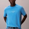 Camiseta clásica con estampado gráfico y lavado ácido Camiseta clásica con estampado gráfico y lavado ácido